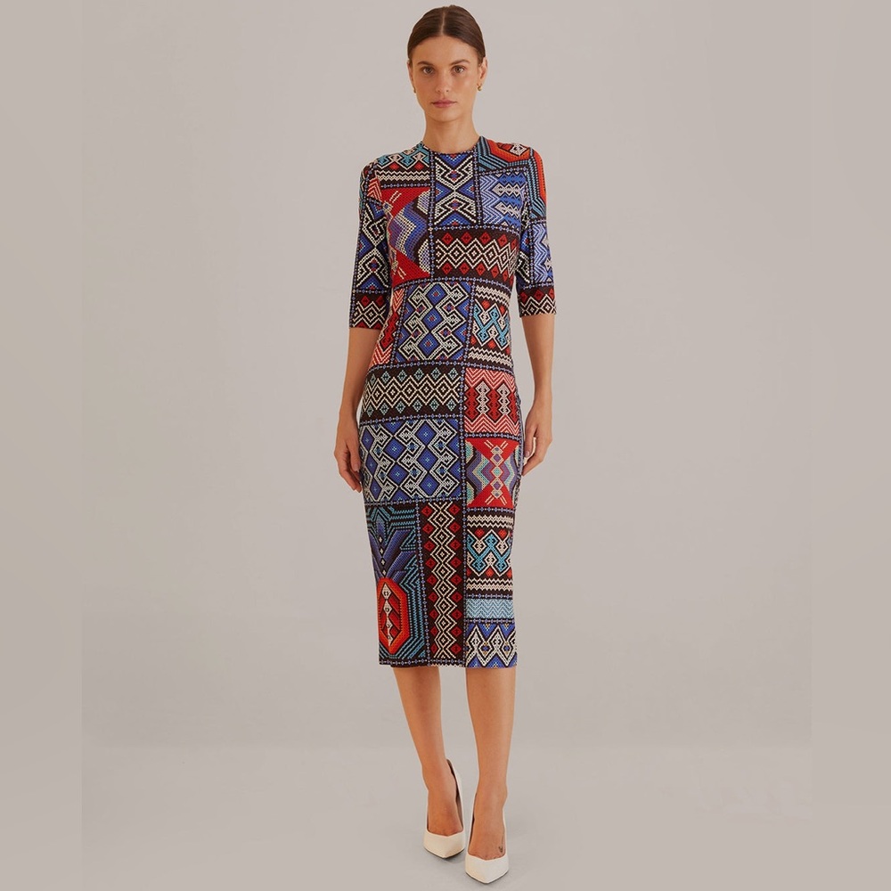 Rauti Short Sleeve Dress WORN ONCE